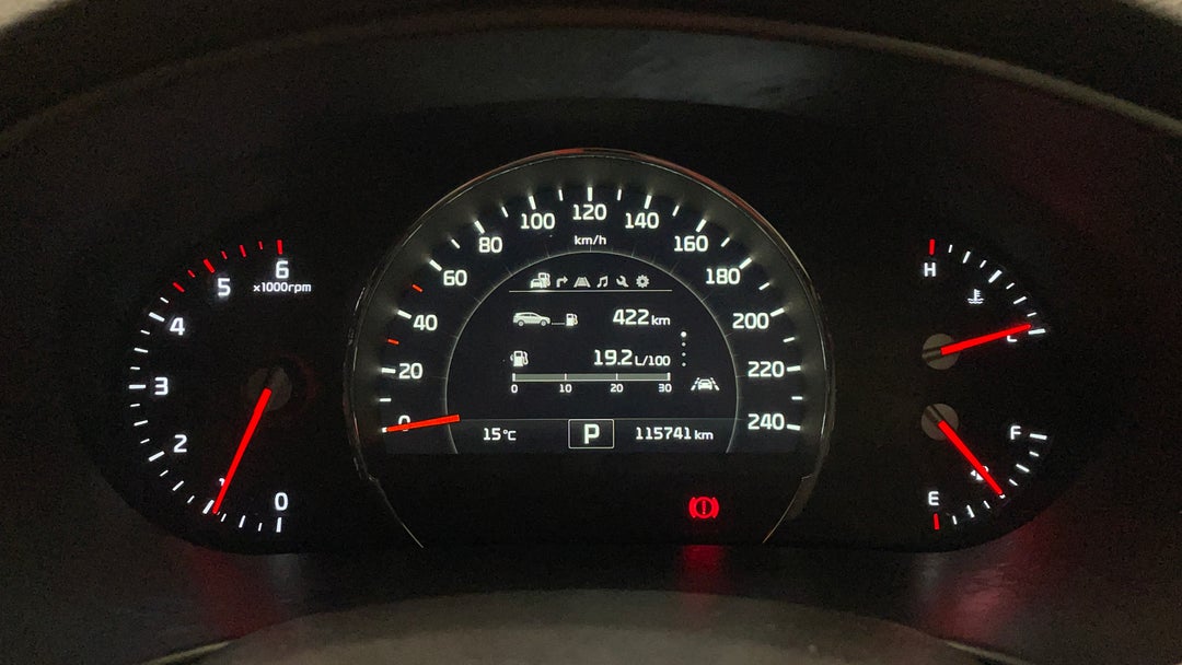 2016 Kia Sorento Platinum (4x4), Automatic, 115741 km, Odometer View