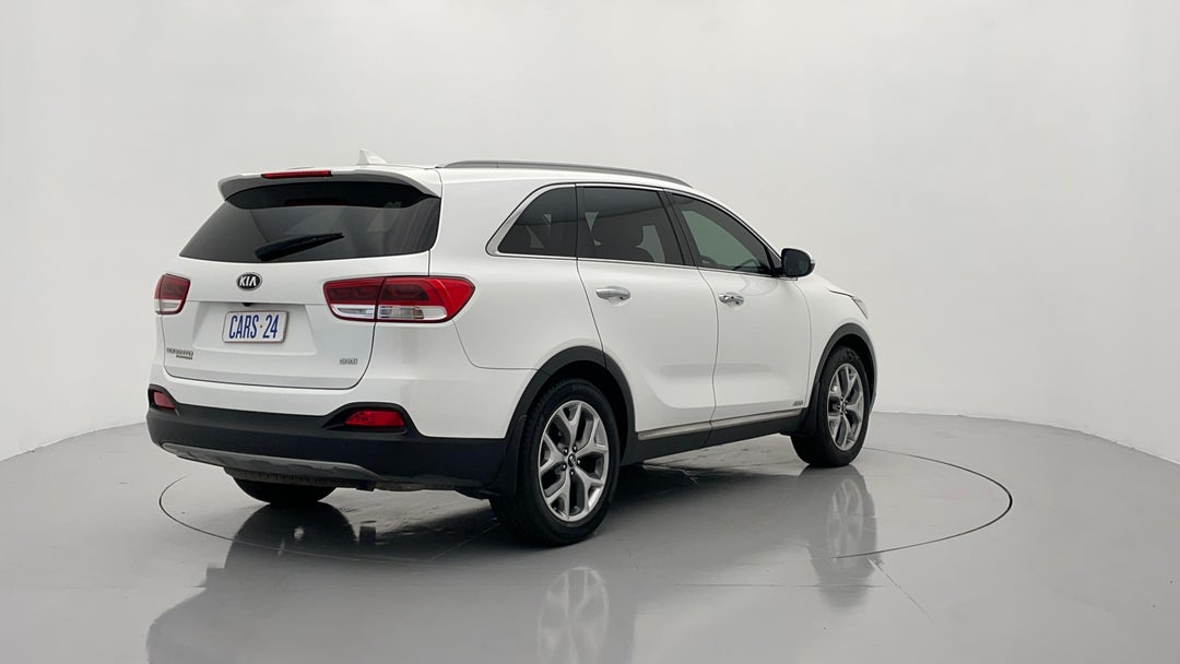 2016 Kia Sorento Platinum (4x4), Automatic, 115741 km, Right Back Diagonal (45- Degree) View