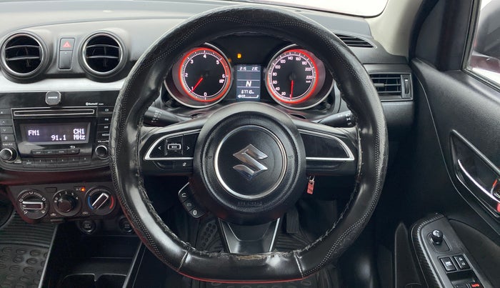 2018 Maruti Swift VDI AMT, Diesel, Automatic, 67,819 km, Steering Wheel Close Up