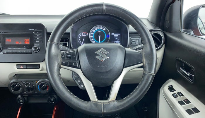 2017 Maruti IGNIS ZETA 1.2 K12, Petrol, Manual, 21,204 km, Steering Wheel Close Up