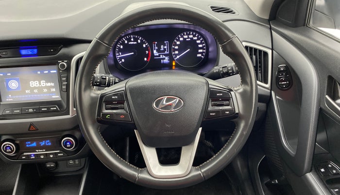 2018 Hyundai Creta 1.6 SX PLUS PETROL, Petrol, Manual, 31,594 km, Steering Wheel Close Up