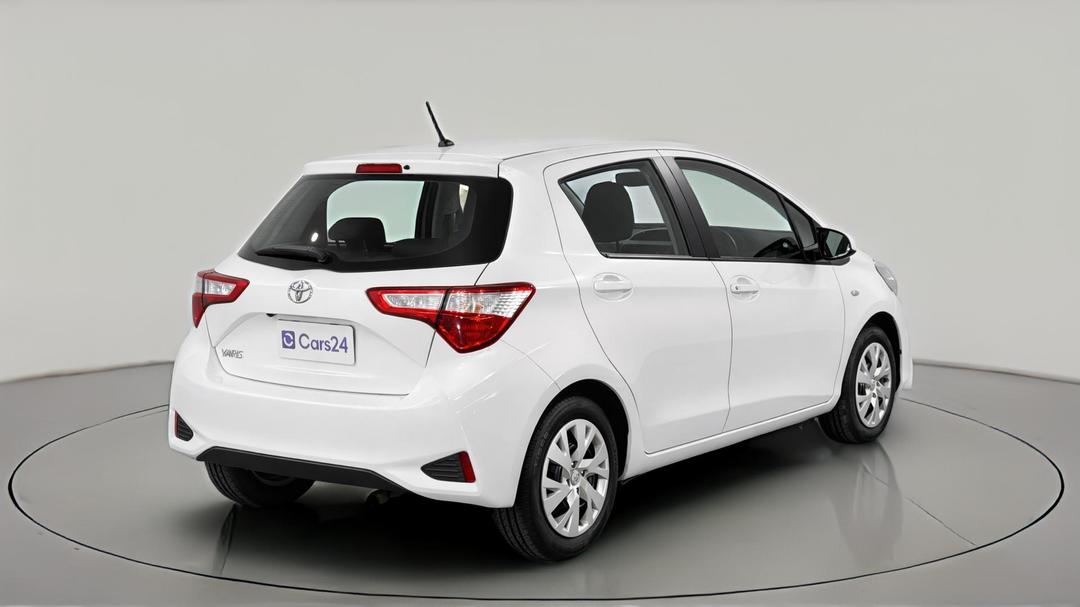 2018 Toyota Yaris Ascent, Automatic, 51945 km, Right Back Diagonal (45- Degree) View