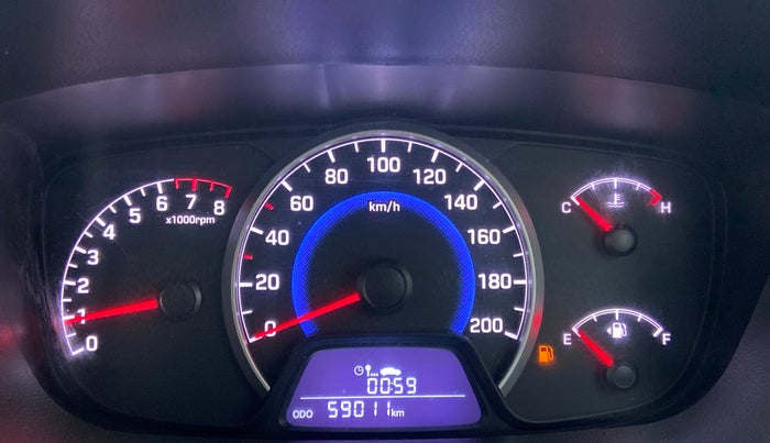 2016 Hyundai Grand i10 SPORTZ 1.2 KAPPA VTVT, Petrol, Manual, 59,011 km, Odometer Image