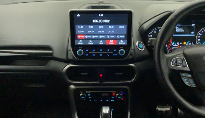 2019 Ford Ecosport TITANIUM + 1.5L PETROL AT, Petrol, Automatic, 27,910 km, Air Conditioner