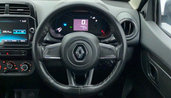 2020 Renault Kwid RXT 1.0 (O), Petrol, Manual, 44,402 km, Steering Wheel Close Up
