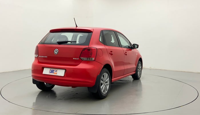 2012 Volkswagen Polo HIGHLINE1.2L PETROL, Petrol, Manual, 1,26,553 km, Right Back Diagonal