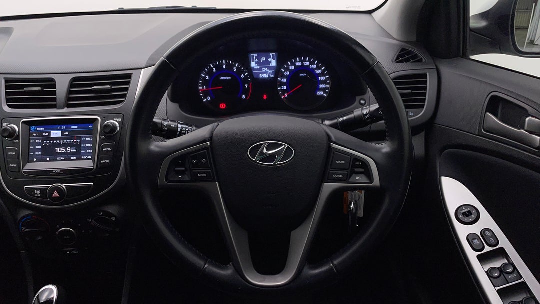 Steering Wheel Close-up