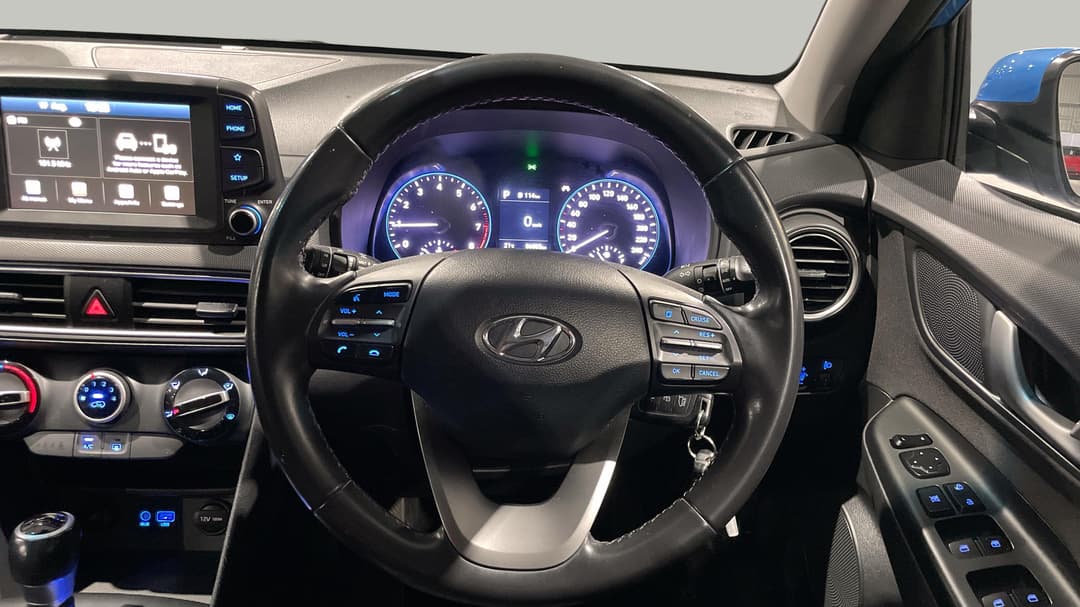 2020 Hyundai Kona Active (FWD), Automatic, 86883 km, Steering Wheel Close-up