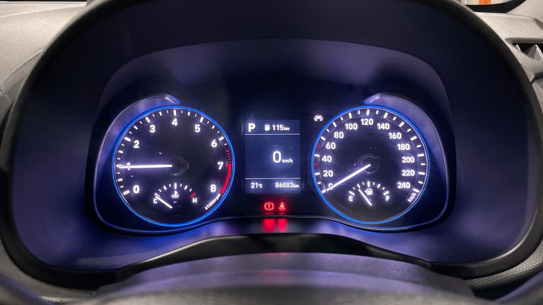 2020 Hyundai Kona Active (FWD), Automatic, 86883 km, Odometer View