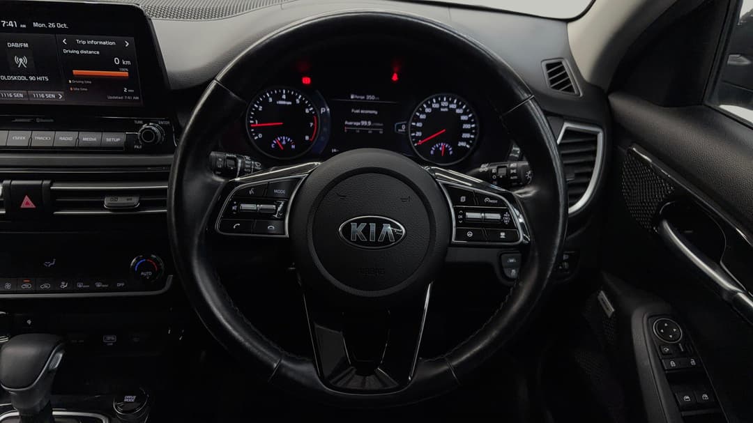 2020 Kia Seltos Gt-line (AWD), Automatic, 109207 km, Steering Wheel Close-up