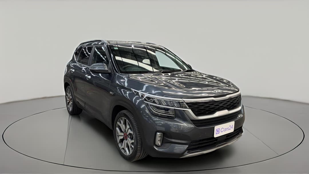2020 Kia Seltos Gt-line (AWD), Automatic, 109207 km, Right Front Diagonal (45- Degree) View