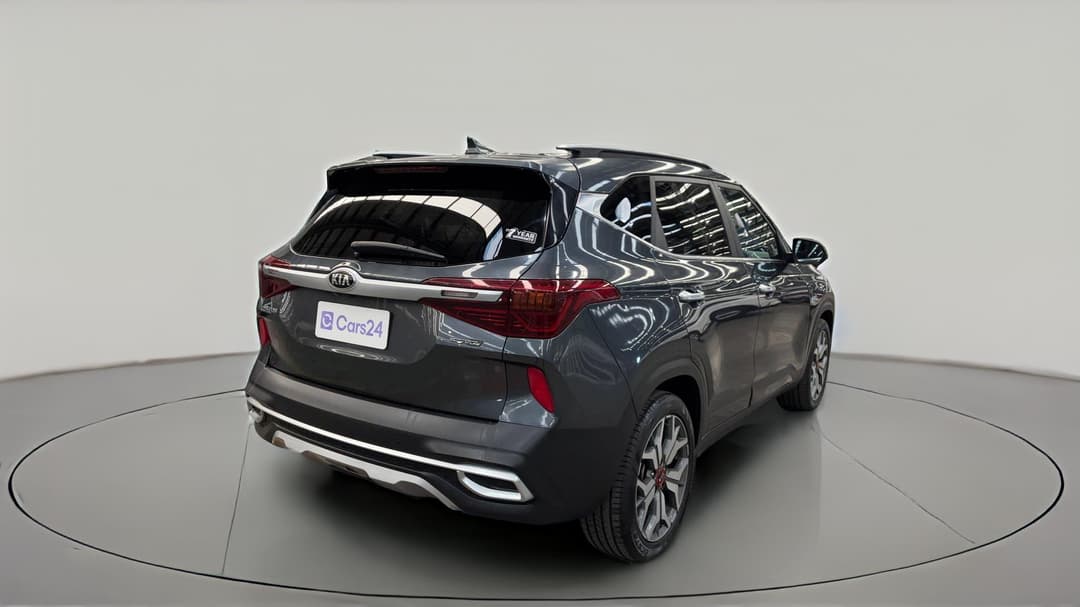 2020 Kia Seltos Gt-line (AWD), Automatic, 109207 km, Right Back Diagonal (45- Degree) View