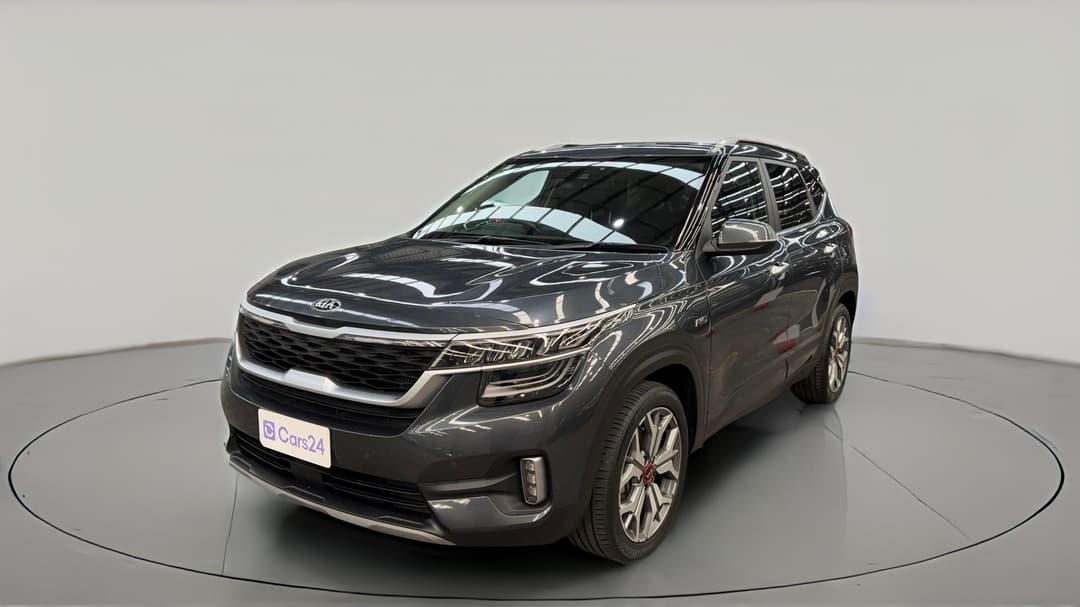 2020 Kia Seltos Gt-line (AWD), Automatic, 109207 km, Left Front Diagonal (45- Degree) View