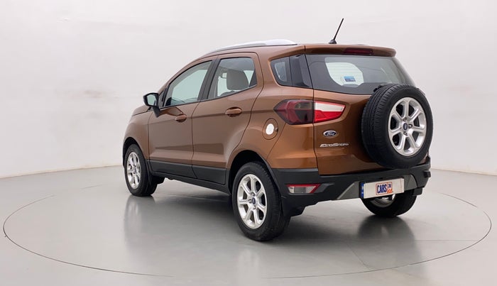 2018 Ford Ecosport TITANIUM + 1.5L PETROL AT, Petrol, Automatic, 12,623 km, Left Back Diagonal