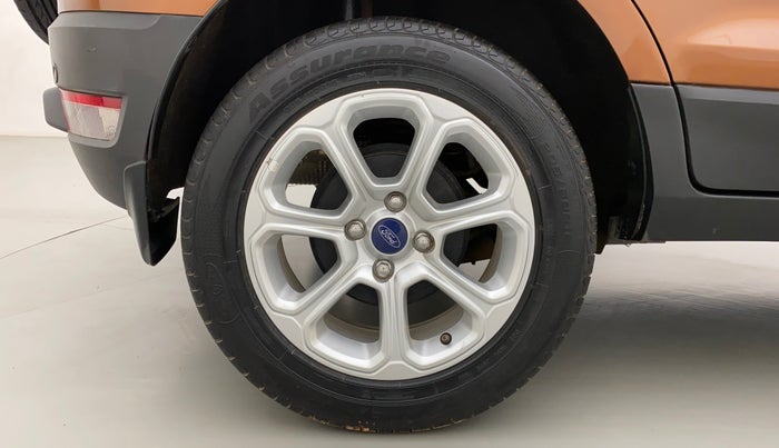 2018 Ford Ecosport TITANIUM + 1.5L PETROL AT, Petrol, Automatic, 12,623 km, Right Rear Wheel