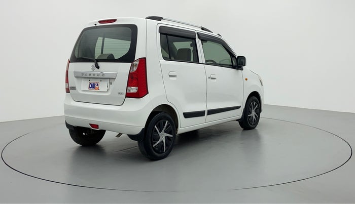 2015 Maruti Wagon R 1.0 VXI, Petrol, Manual, 78,203 km, Right Back Diagonal (45- Degree) View