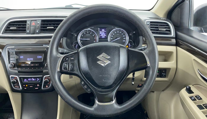 2017 Maruti Ciaz DELTA 1.4 VVT, Petrol, Manual, 50,739 km, Steering Wheel Close Up