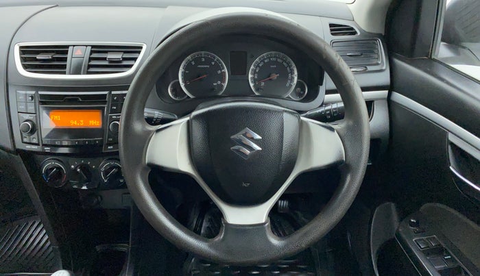 2015 Maruti Swift VDI ABS, Diesel, Manual, 99,022 km, Steering Wheel Close Up