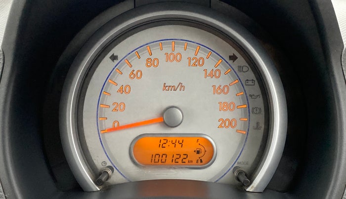 2011 Maruti Ritz VXI, Petrol, Manual, 1,00,332 km, Odometer Image