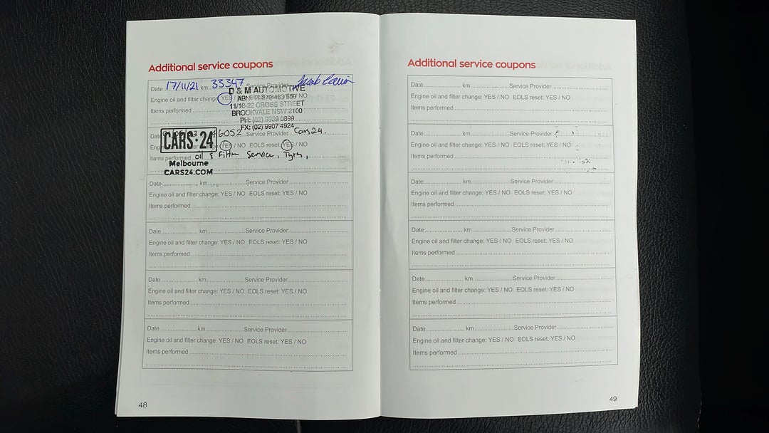 2017 Holden Captiva Active 7 Seater, Automatic, 46054 km, Service History