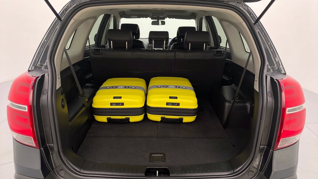 2017 Holden Captiva Active 7 Seater, Automatic, 46054 km, Boot Inside View with Luggage