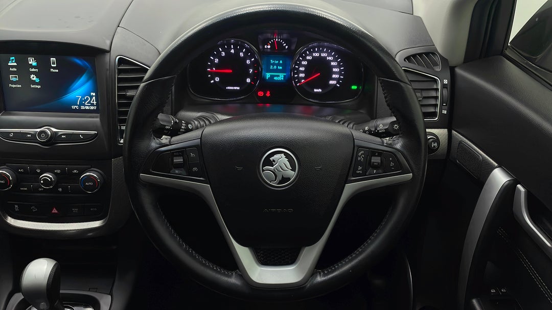 2017 Holden Captiva Active 7 Seater, Automatic, 46054 km, Steering Wheel Close-up