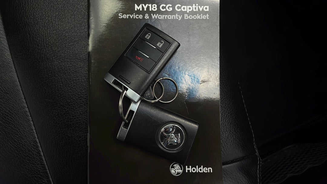 2017 Holden Captiva Active 7 Seater, Automatic, 46054 km, Key Close-up