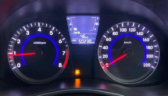 2014 Hyundai Verna FLUIDIC 1.4 VTVT, Petrol, Manual, 50,363 km, Odometer Image