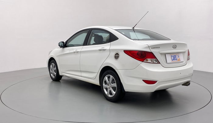 2014 Hyundai Verna FLUIDIC 1.4 VTVT, Petrol, Manual, 50,363 km, Left Back Diagonal