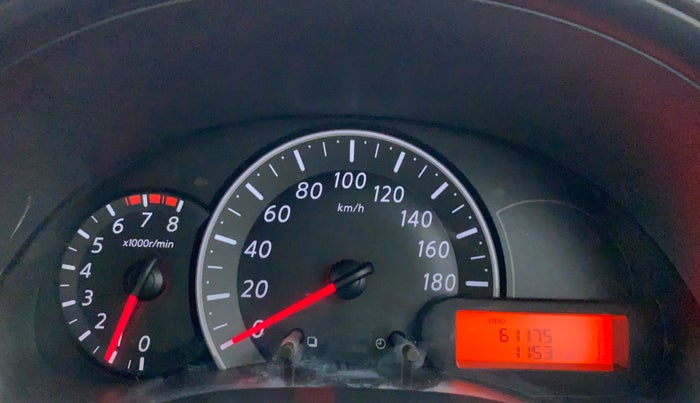 2012 Nissan Micra XL PETROL, Petrol, Manual, 61,283 km, Odometer Image