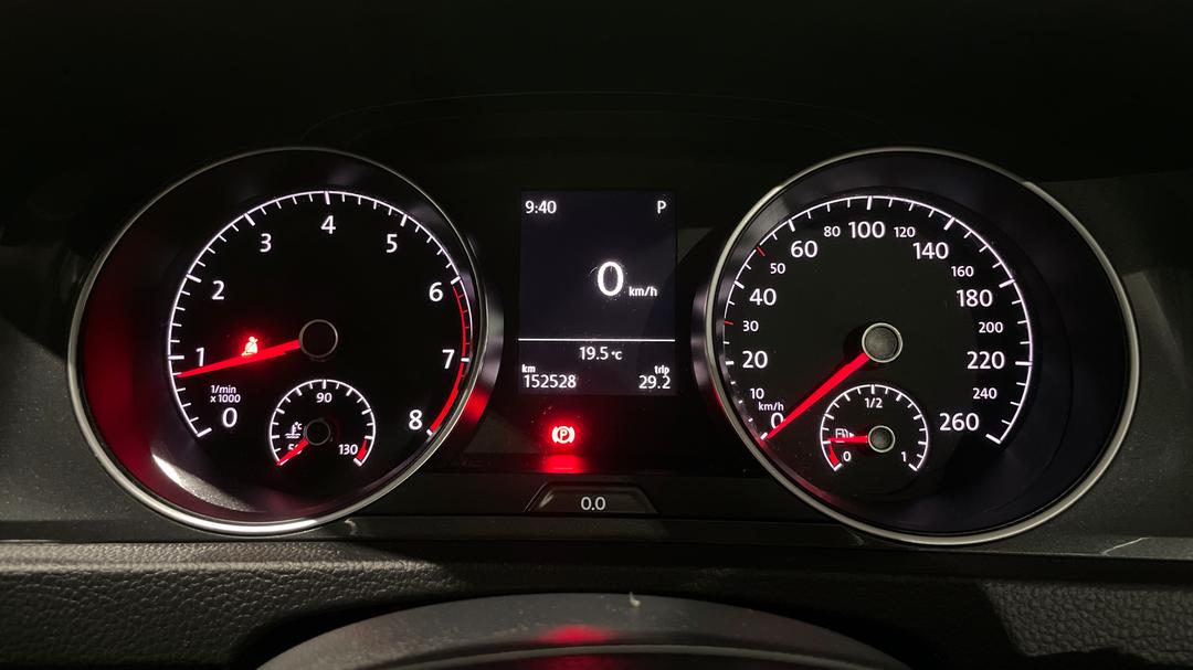 2018 Volkswagen Golf 110 Tsi Trendline, Automatic, 152528 km, Odometer View