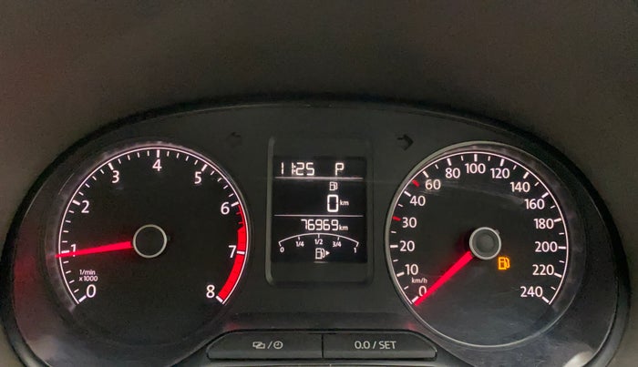 2017 Volkswagen Vento HIGHLINE PETROL AT, Petrol, Automatic, 76,969 km, Odometer Image