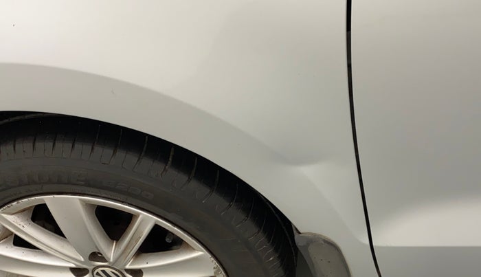 2017 Volkswagen Vento HIGHLINE PETROL AT, Petrol, Automatic, 76,969 km, Left fender - Slightly dented