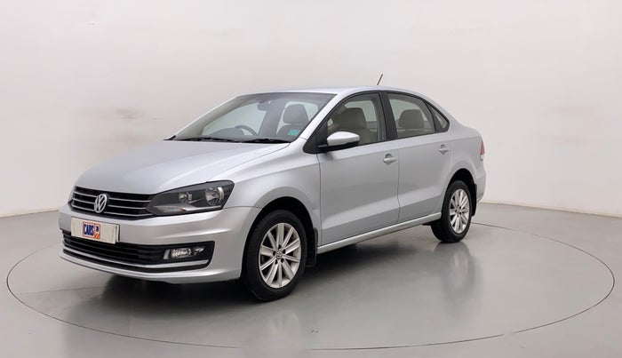 2017 Volkswagen Vento HIGHLINE PETROL AT, Petrol, Automatic, 76,969 km, Left Front Diagonal