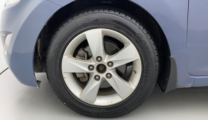 2014 Hyundai New Elantra 1.6 SX AT DIESEL, Diesel, Automatic, 96,579 km, Left Front Wheel