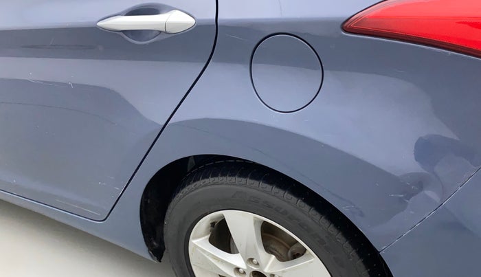 2014 Hyundai New Elantra 1.6 SX AT DIESEL, Diesel, Automatic, 96,579 km, Left quarter panel - Minor scratches