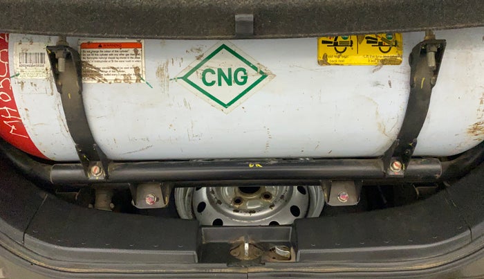 2014 Maruti Wagon R 1.0 LXI CNG, CNG, Manual, 83,724 km, Boot Inside