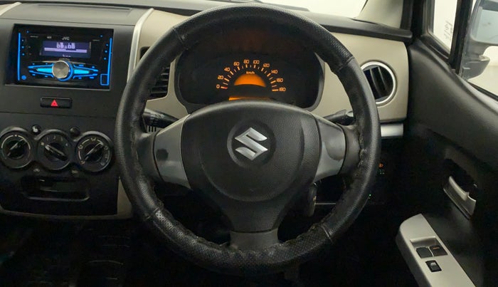 2014 Maruti Wagon R 1.0 LXI CNG, CNG, Manual, 83,724 km, Steering Wheel Close Up