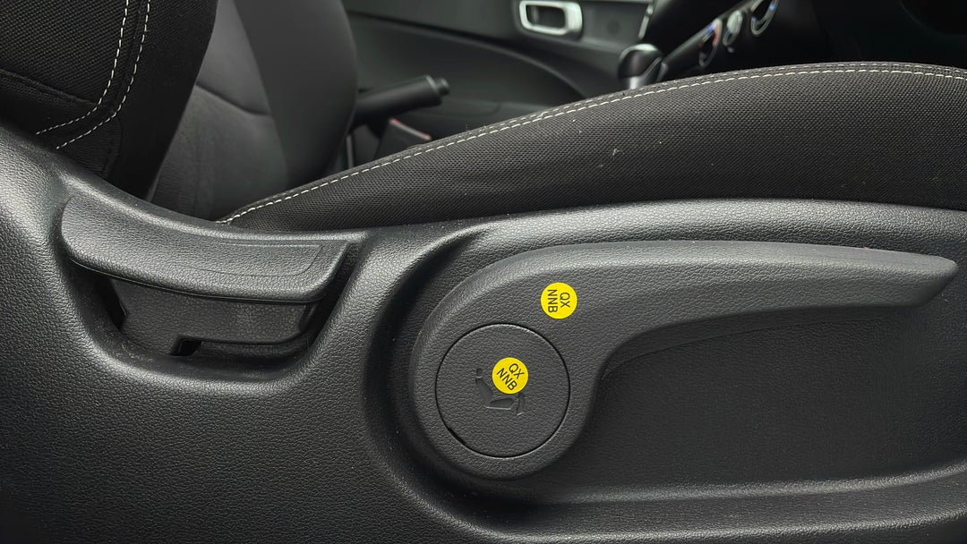 Drivers Side Adjustment Panel