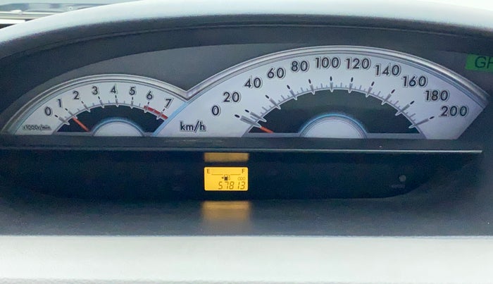 2011 Toyota Etios VX, Petrol, Manual, 57,912 km, Odometer Image