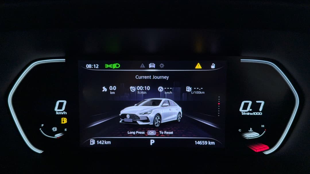 2023 MG Mg5 Vibe, Automatic, 14659 km, Odometer View