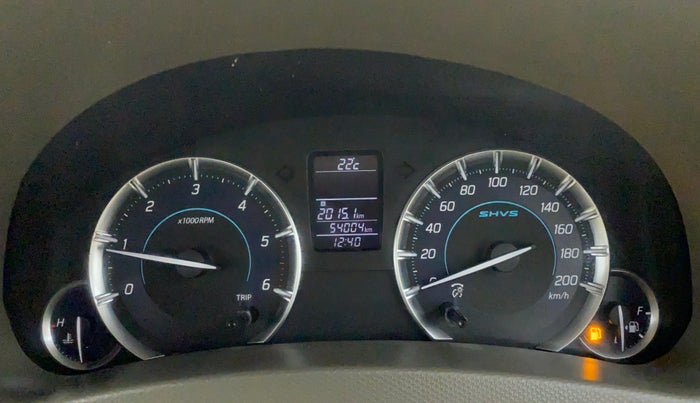 2017 Maruti Ertiga ZDI SHVS, Diesel, Manual, 54,004 km, Odometer Image