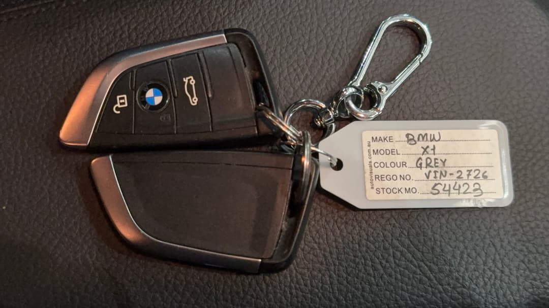 2022 BMW X1 sDrive 18i M Sport, Automatic, 46606 km, Key Close-up