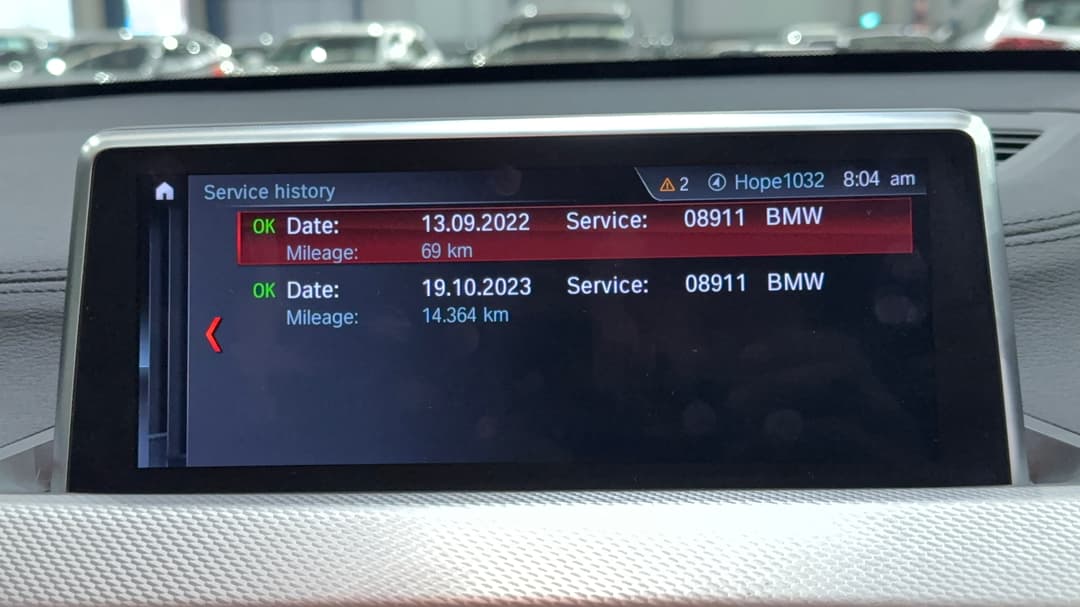 2022 BMW X1 sDrive 18i M Sport, Automatic, 46606 km, Service History