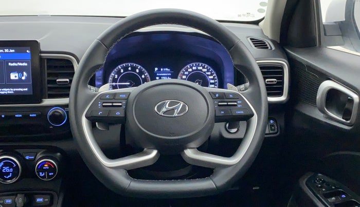 2021 Hyundai VENUE SX PLUS 1.0 TURBO DCT, Petrol, Automatic, 19,014 km, Steering Wheel Close Up