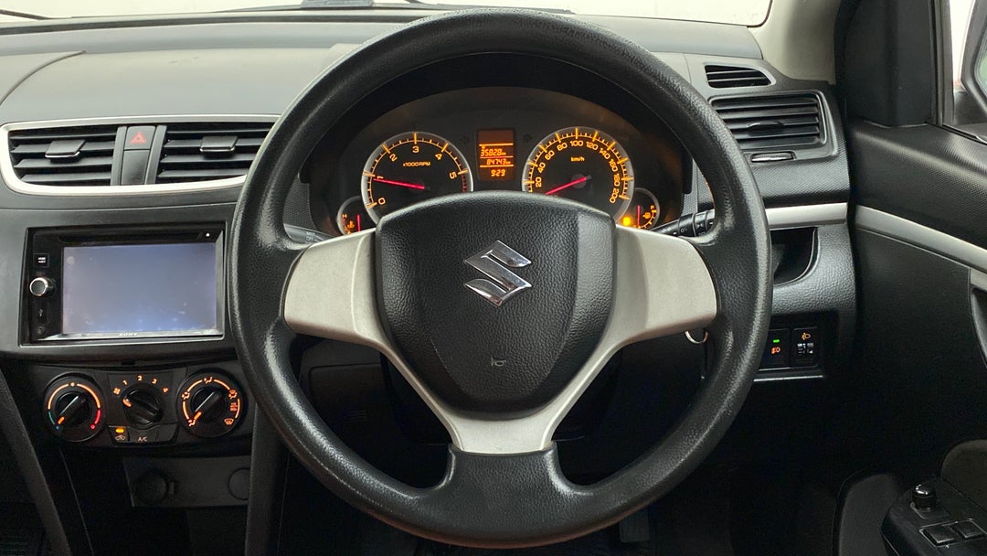 Steering Wheel Close Up