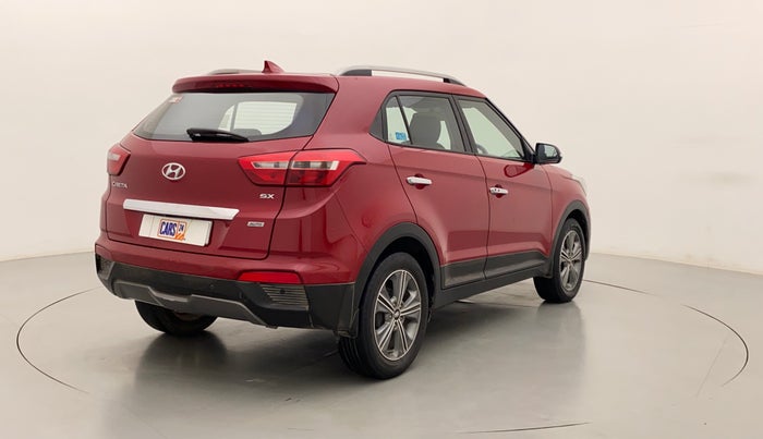 2018 Hyundai Creta SX PLUS AT 1.6 PETROL, Petrol, Automatic, 1,41,787 km, Right Back Diagonal