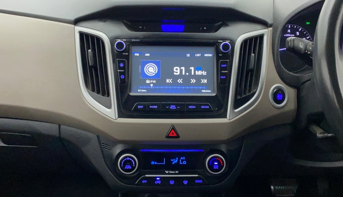 2018 Hyundai Creta SX PLUS AT 1.6 PETROL, Petrol, Automatic, 1,41,787 km, Air Conditioner