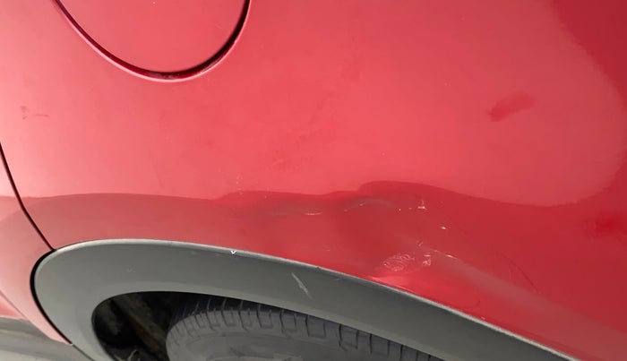 2018 Hyundai Creta SX PLUS AT 1.6 PETROL, Petrol, Automatic, 1,41,787 km, Left quarter panel - Slightly dented