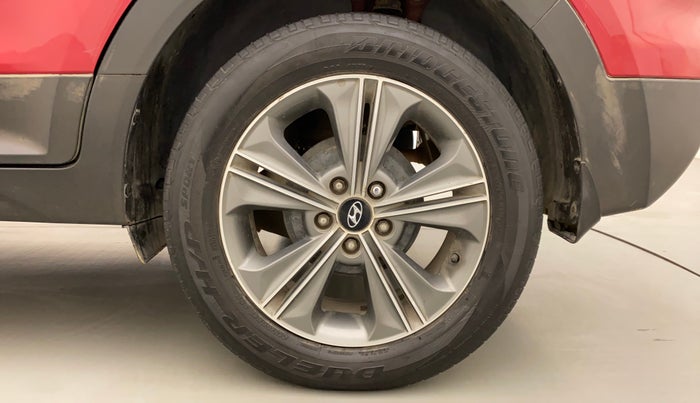 2018 Hyundai Creta SX PLUS AT 1.6 PETROL, Petrol, Automatic, 1,41,787 km, Left Rear Wheel